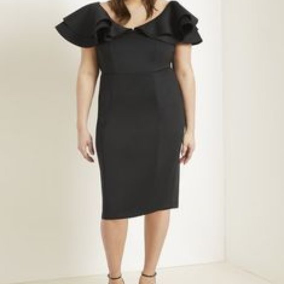 Eloquii Dresses & Skirts - Eloquii Triple Ruffle Dress